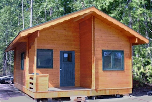 Feature Cabin made by Bavarian Cottges